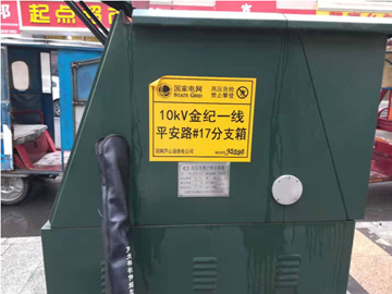 芦山城区10KV分支箱除湿装置安装案例